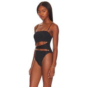 VIX $278 Frida One Piece Swimsuit Black Sexy Monokini S M L